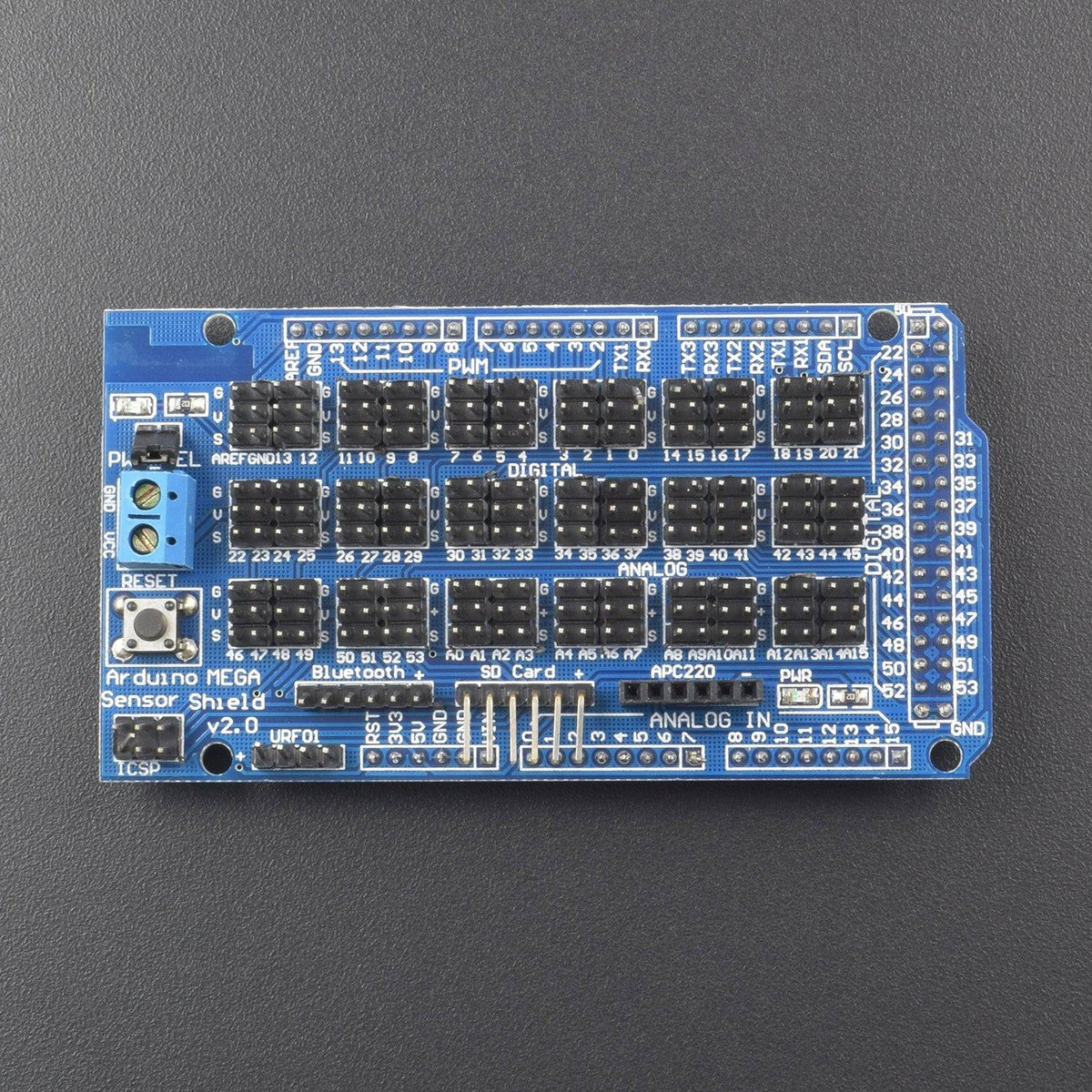 MEGA Sensor Shield V2 for Arduino UNO MEGA1280 – REES52