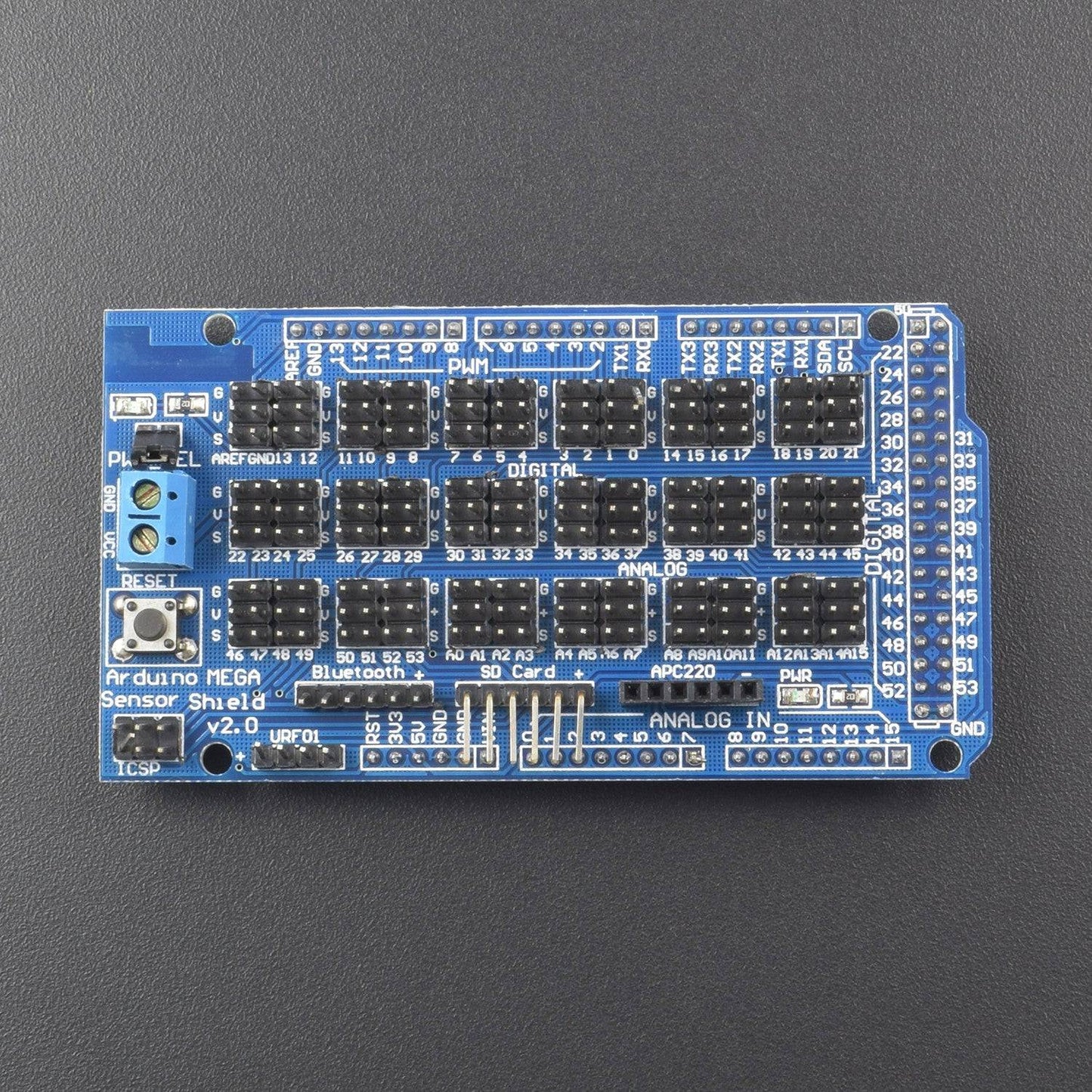 MEGA Sensor Shield V2 for Arduino UNO MEGA1280 MEGA2560 - RC042 - REES52