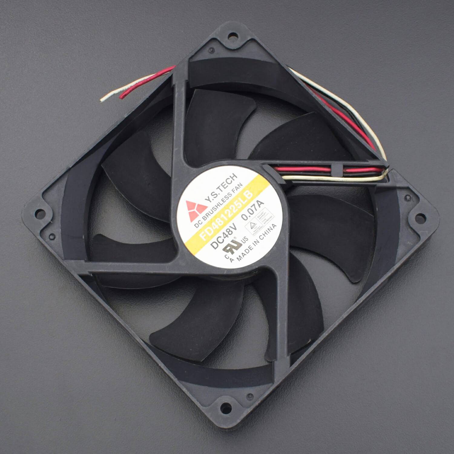 Y.S TECH FD124015LB Server Square Fan DC12V 0.08A  - RS2057 - REES52