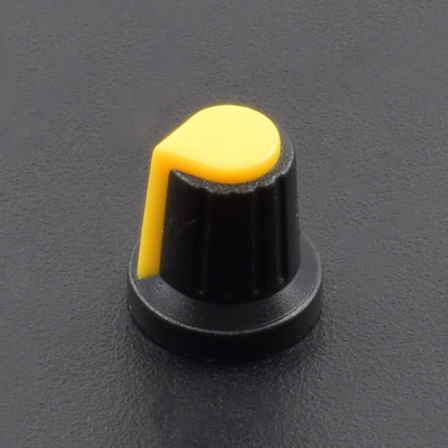 Potentiometer Switch Knob Cap - Yellow - AC121 - REES52