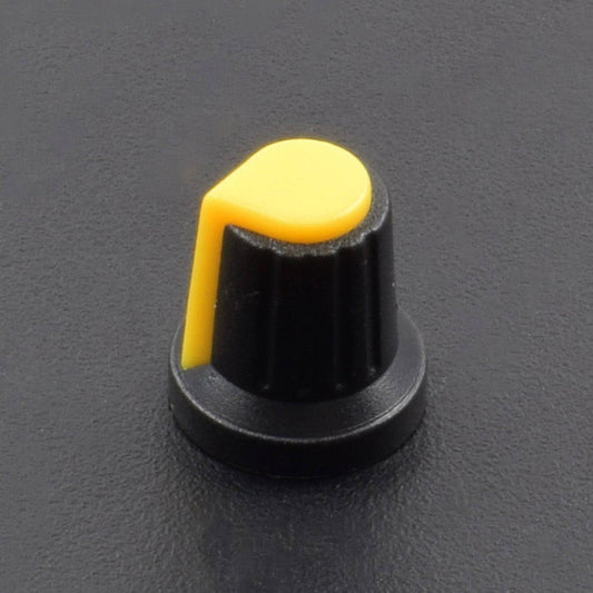 Potentiometer Switch Knob Cap - Yellow - AC121 - REES52