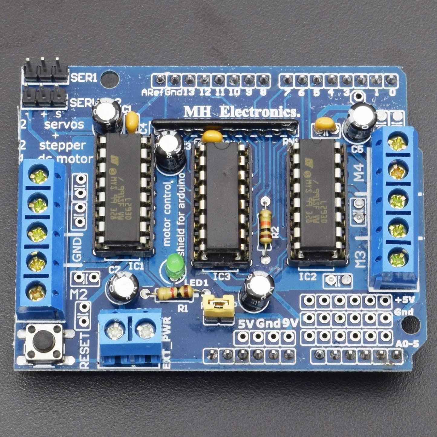 L293D Motor Drive Shield Board Expansion Board For Arduino Mega UNO -  SD011 - REES52