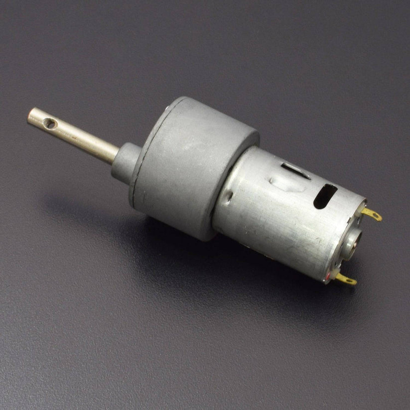 100 Rpm Dc Motor 12V 100 RPM Geared Motor Johnson DC Gearbox Motor – REES52