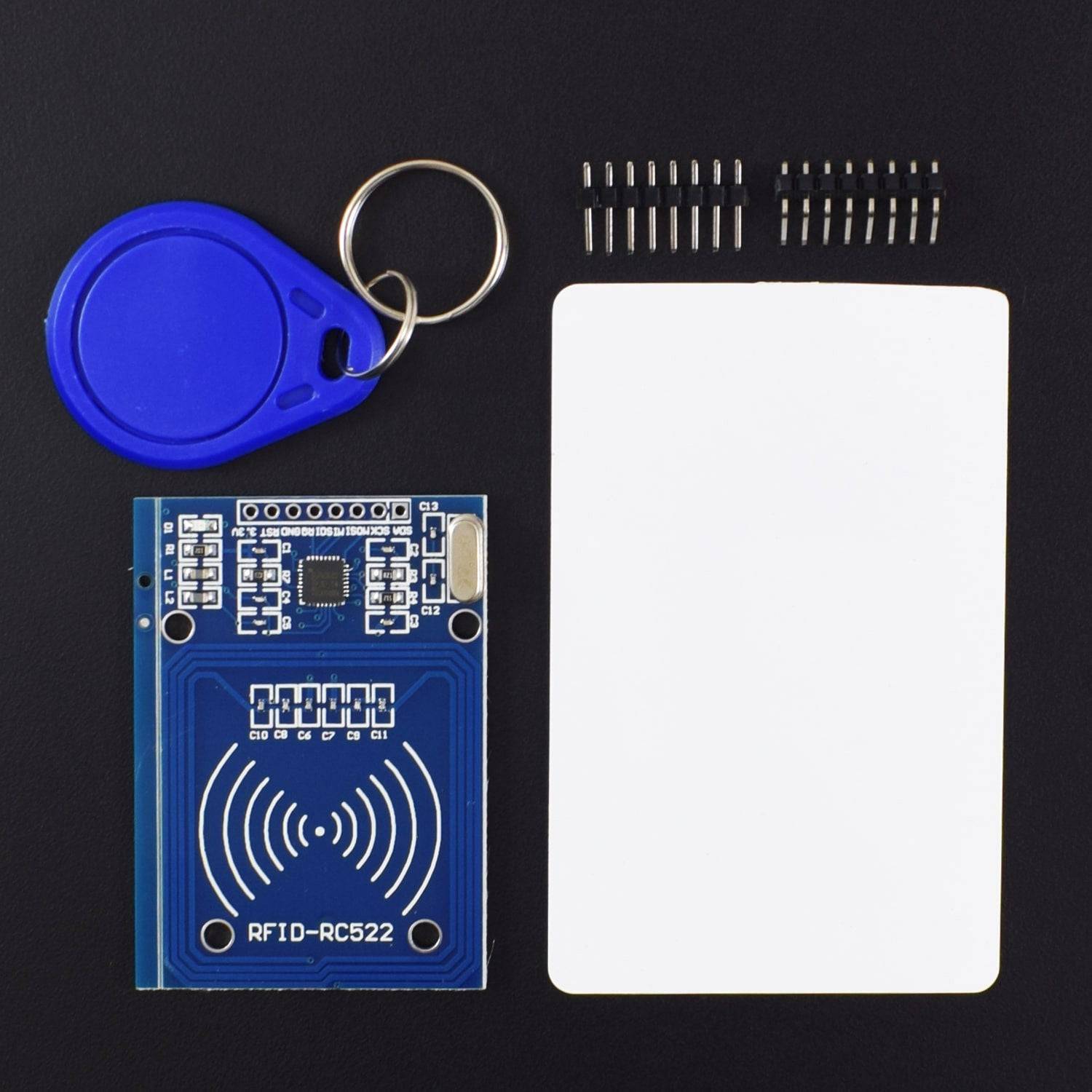 RFID Module MFRC-522 RC522 RFID Card Reader Writer Module RFID Reader ID Card Proximity Module key Chain For Arduino -  SR049 - REES52