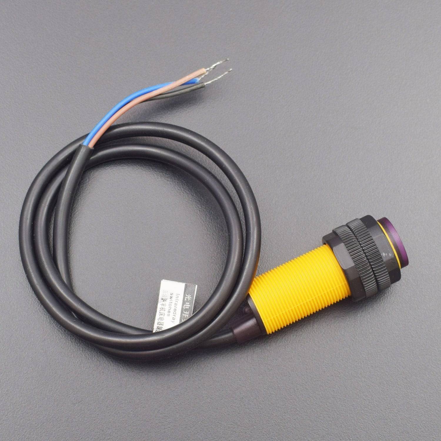 E18-D80NK Adjustable Infrared Obstacle Avoidance Detection Sensor Proximity Sensor Switch Detect 3-80cm for Arduino - SR046 - REES52