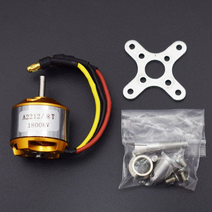 A2212/13T 1800KV BLDC Airplane Out runner Brushless Motor - RC026 - REES52