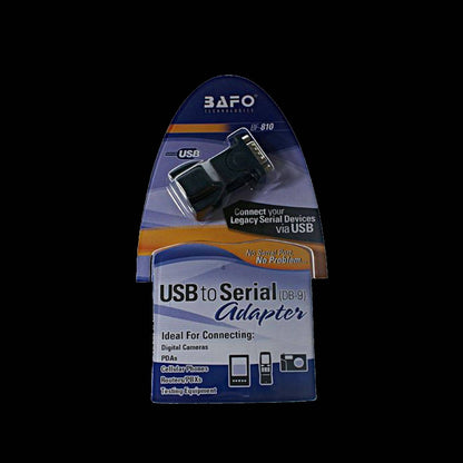 BAFO DB9 USB to Serial Cable BF-810 USB 2.0 to RS232 Serial RS-232 cable for Digital Camera-RS058 - REES52