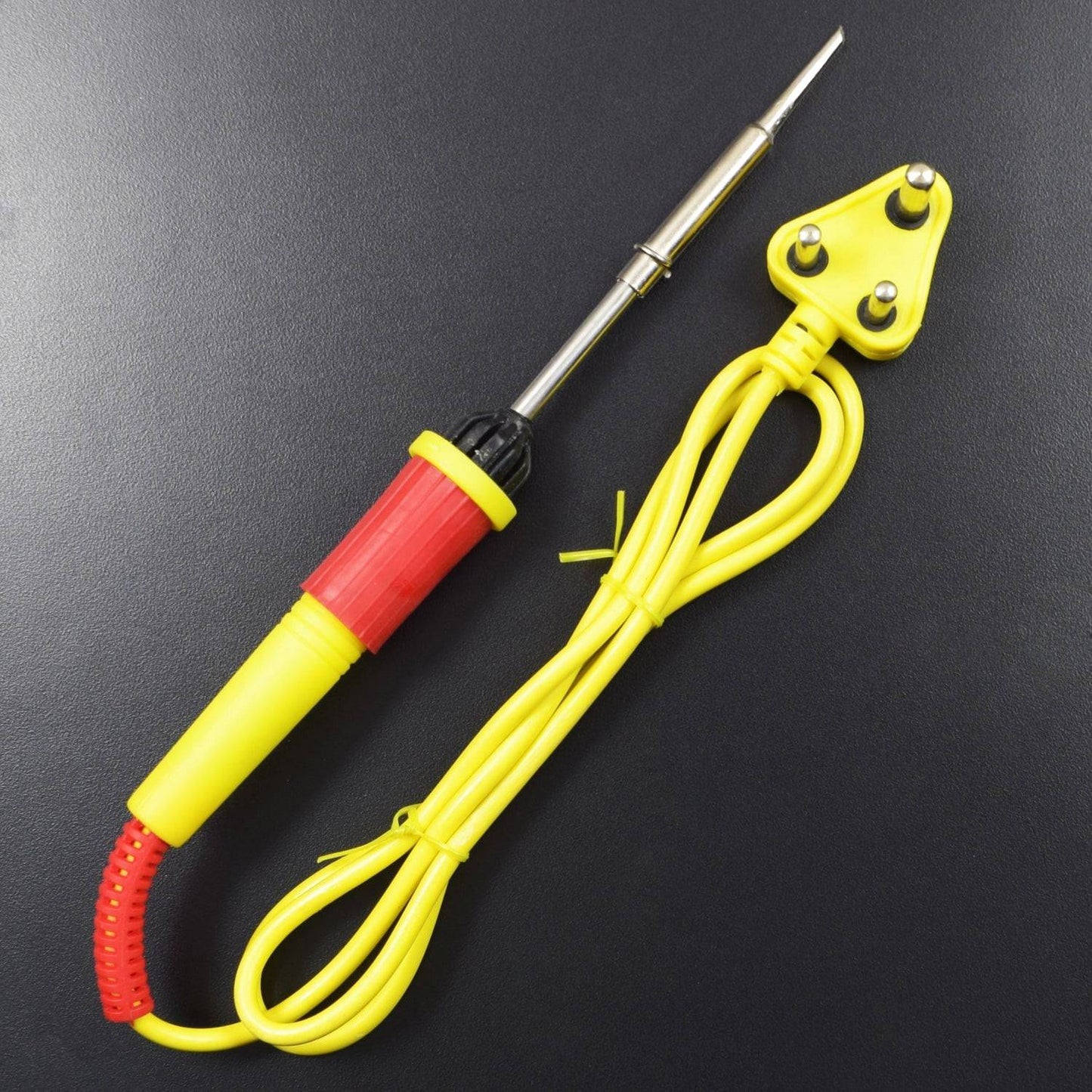 6in1 Soldering Kit Electric Soldering Iron Stand Tool Wire Stripper Kit with Welding Stick Set - KT003 - REES52