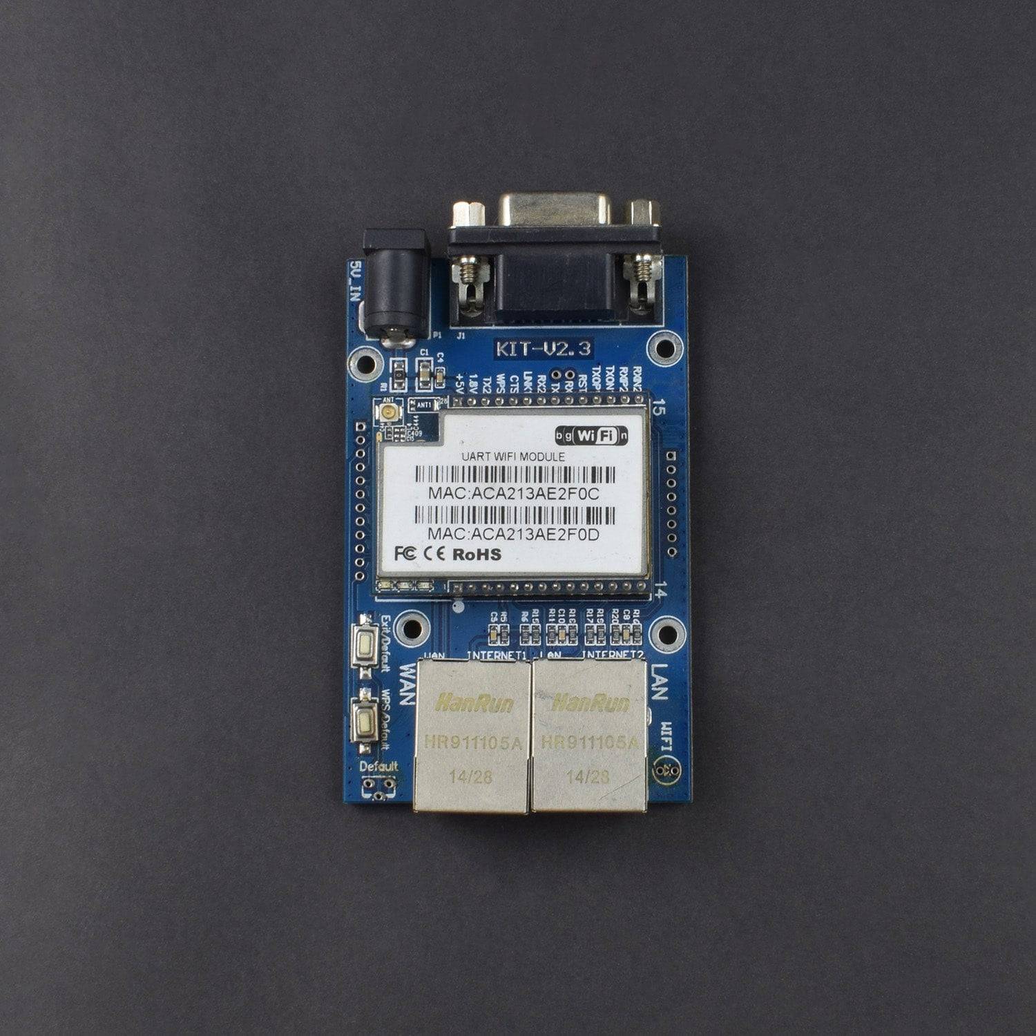 HLK-RM04 RM04 UART Serial Port to Ethernet WiFi Wireless Module with Board Development- RS031 - REES52