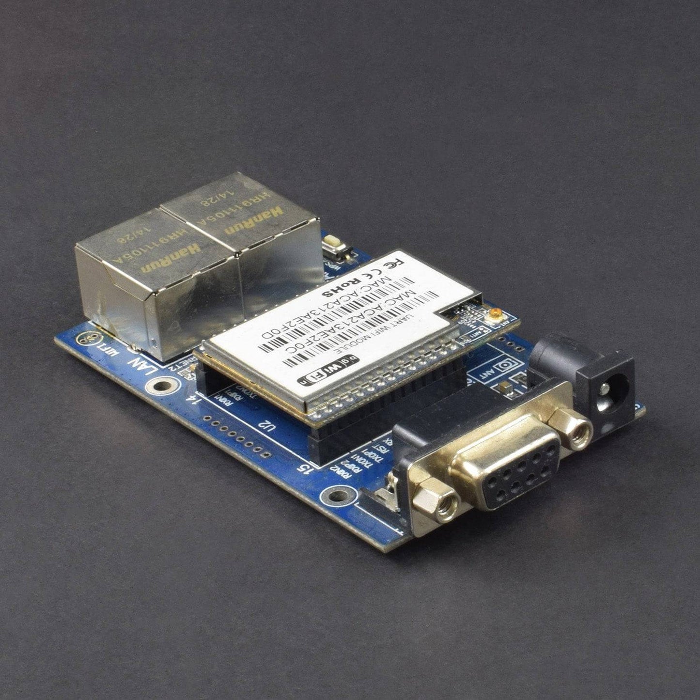 HLK-RM04 RM04 UART Serial Port to Ethernet WiFi Wireless Module with Board Development- RS031 - REES52