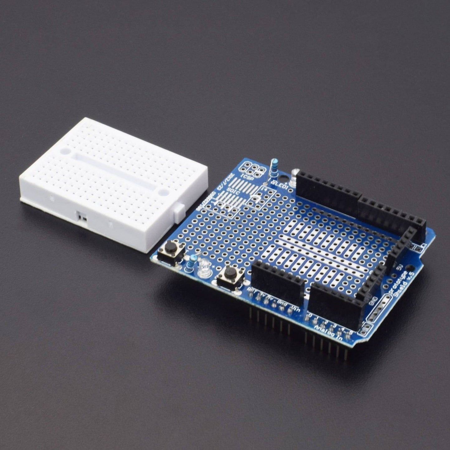 UNO Prototype Shield with Mini Breadboard compatible With Arduino - AR024 - REES52