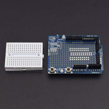 UNO Prototype Shield with Mini Breadboard compatible With Arduino - AR024 - REES52