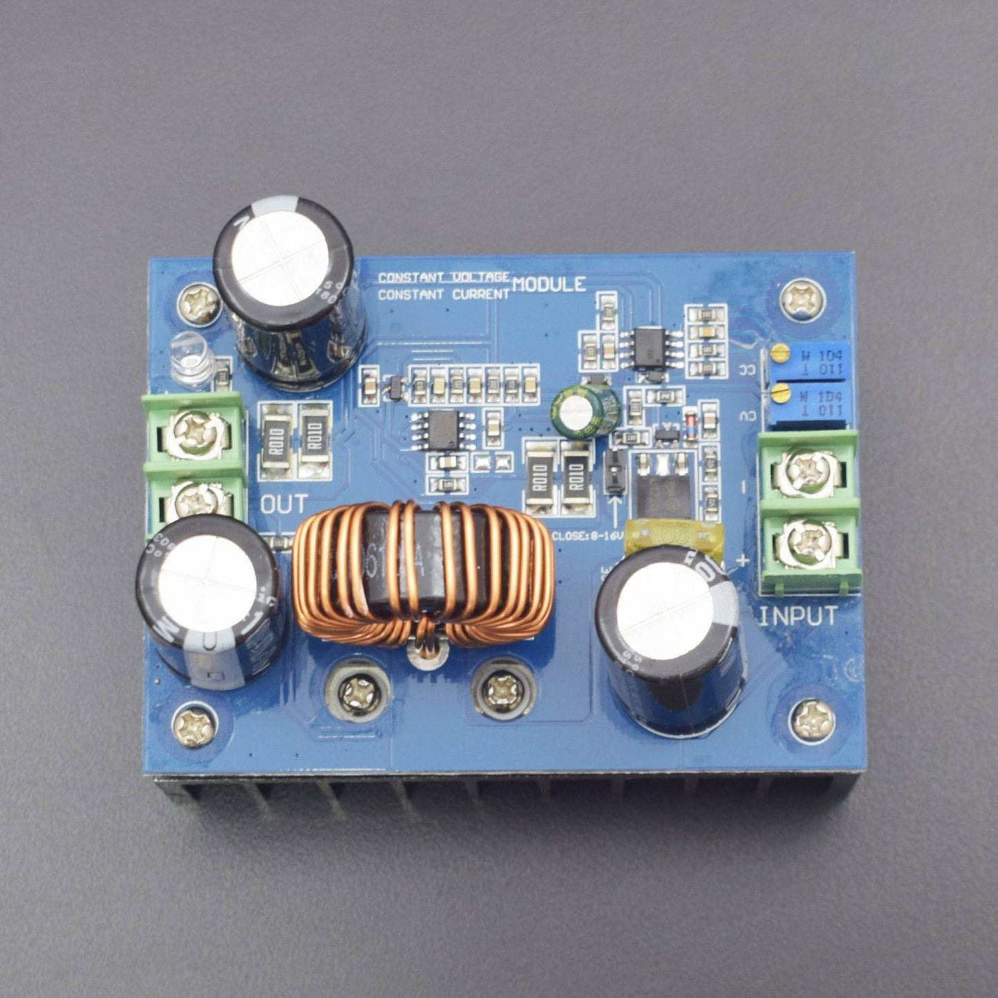 DC Boost Converter, 600W 12A DC-DC Step Up Converter Board 8-16V 12V 24V to 12-60V 48V Voltage Regulator Booster Module- RS1890 - REES52