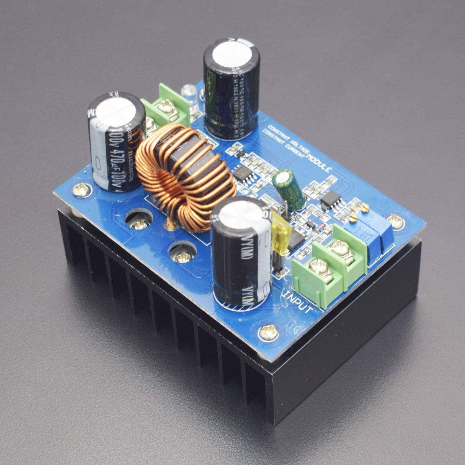 DC Boost Converter, 600W 12A DC-DC Step Up Converter Board 8-16V 12V 24V to 12-60V 48V Voltage Regulator Booster Module- RS1890 - REES52