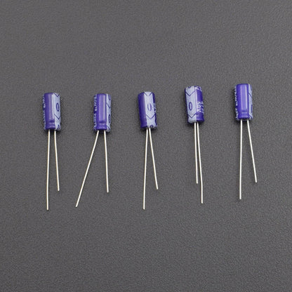 47uF 50V  Electrolytic Capacitor 5Pcs - RS748 - REES52