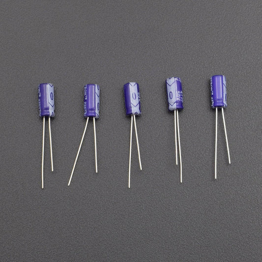 47uF 50V  Electrolytic Capacitor 5Pcs - RS748 - REES52