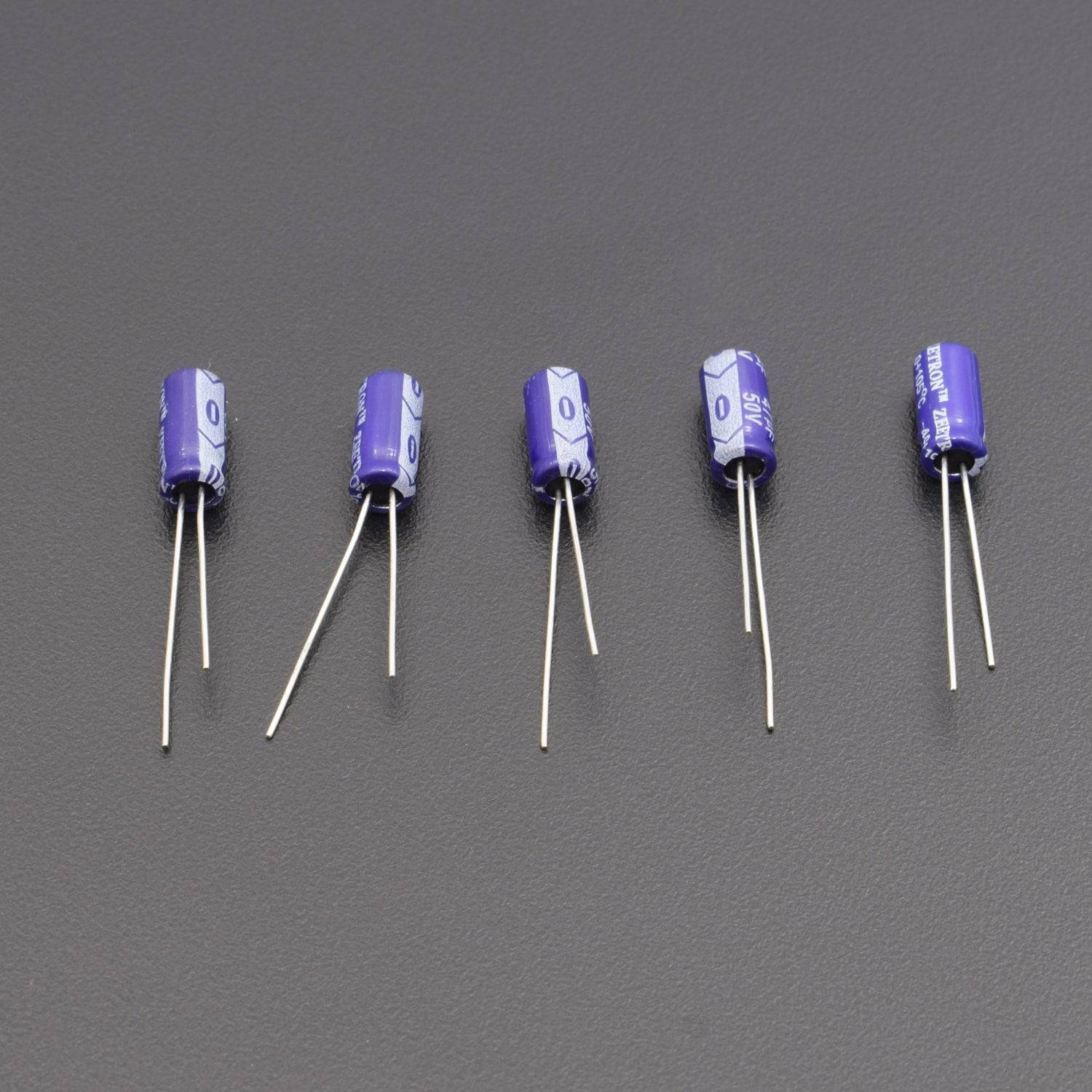 47uF 50V  Electrolytic Capacitor 5Pcs - RS748 - REES52