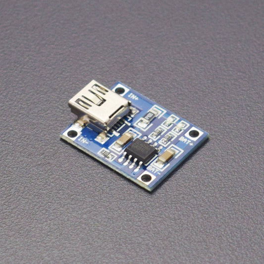 TP4056 1A Li-ion lithium Battery Charging Module – Mini USB - RC238 - REES52