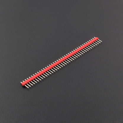 40 Pin Red Male Header With 2.54mm Spacing - RC111 - REES52