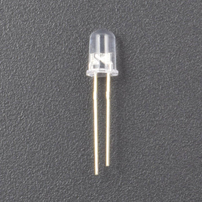 5mm LED Light Emitting Diode Highlight Blue Transparent Body (5Pcs ) - LD004 - REES52