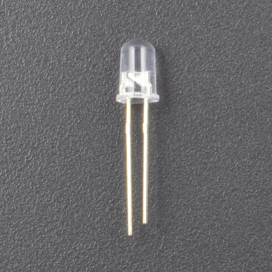 5mm LED Light Emitting Diode Highlight Blue Transparent Body (5Pcs ) - LD004 - REES52