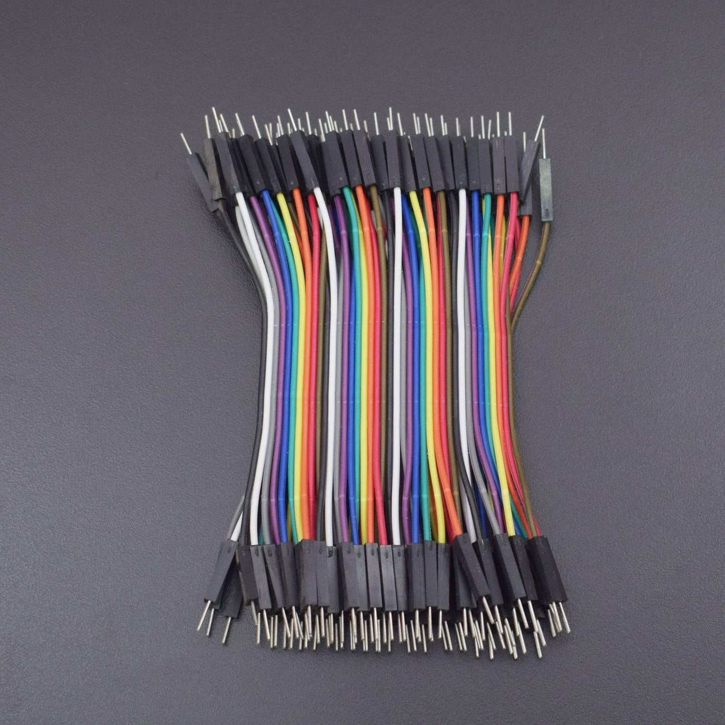 40pcs 10cm Male To Male Jumper Cable Dupont Wire For Arduino - RC115 - REES52