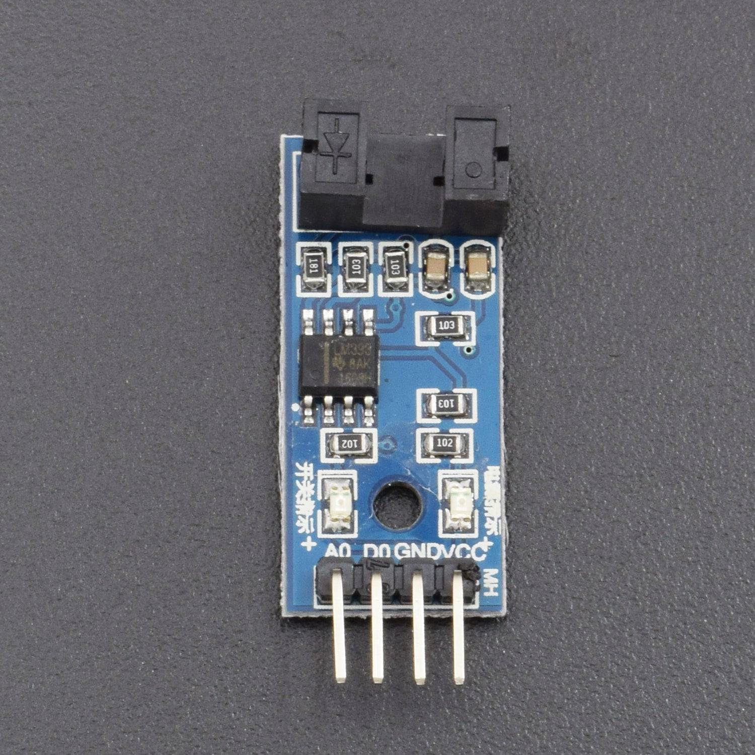 Speed Measuring Sensor Counter Motor Test Groove Coupler Module For Arduino - RS283 - REES52