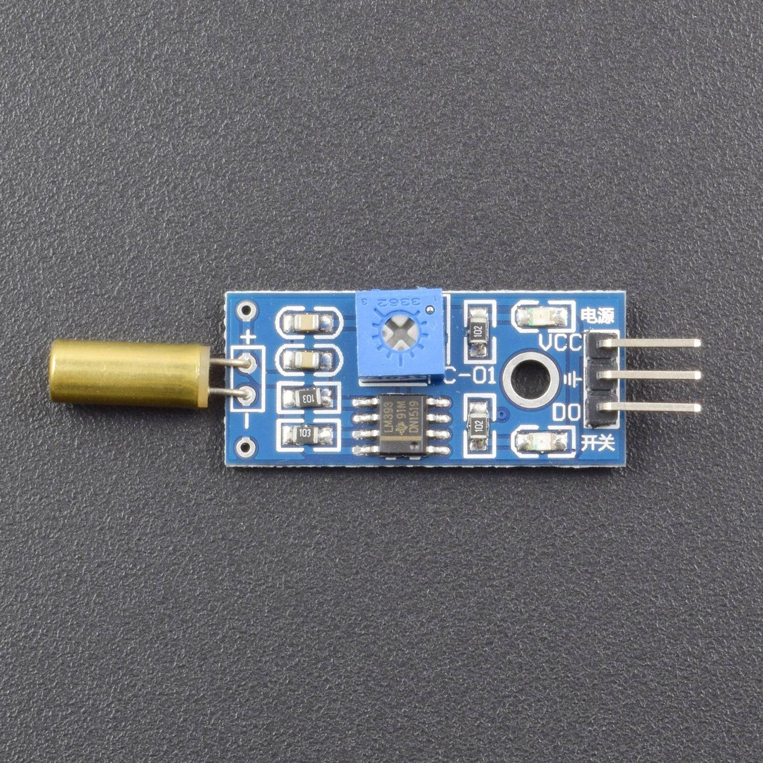 Tilt Sensor Module Tilt Switch Angle sensor Module Ball Switch Dumping Sensor - RC033 - REES52