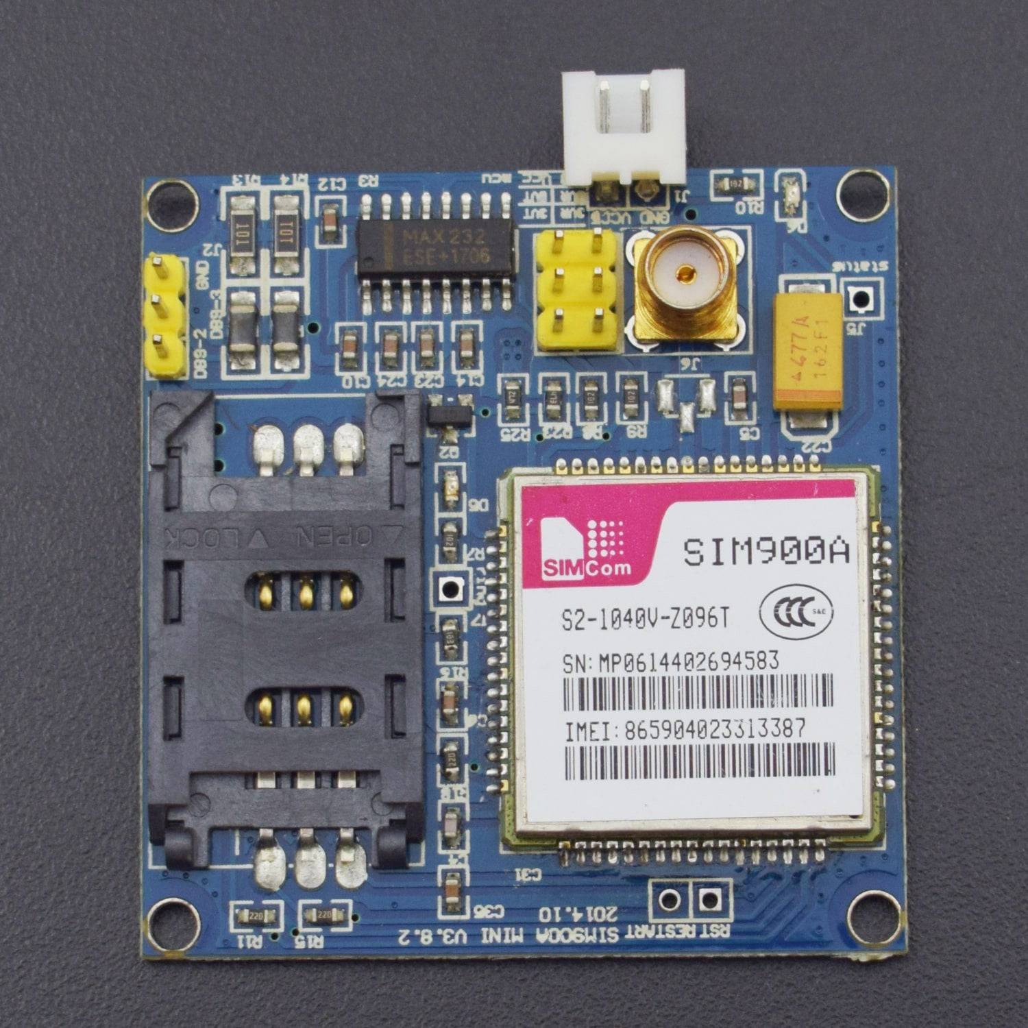 SIM900A GSM Module V4.0 Kit Wireless Extension Module GSM GPRS Module SIM900A GSM Modem- ER005 - REES52