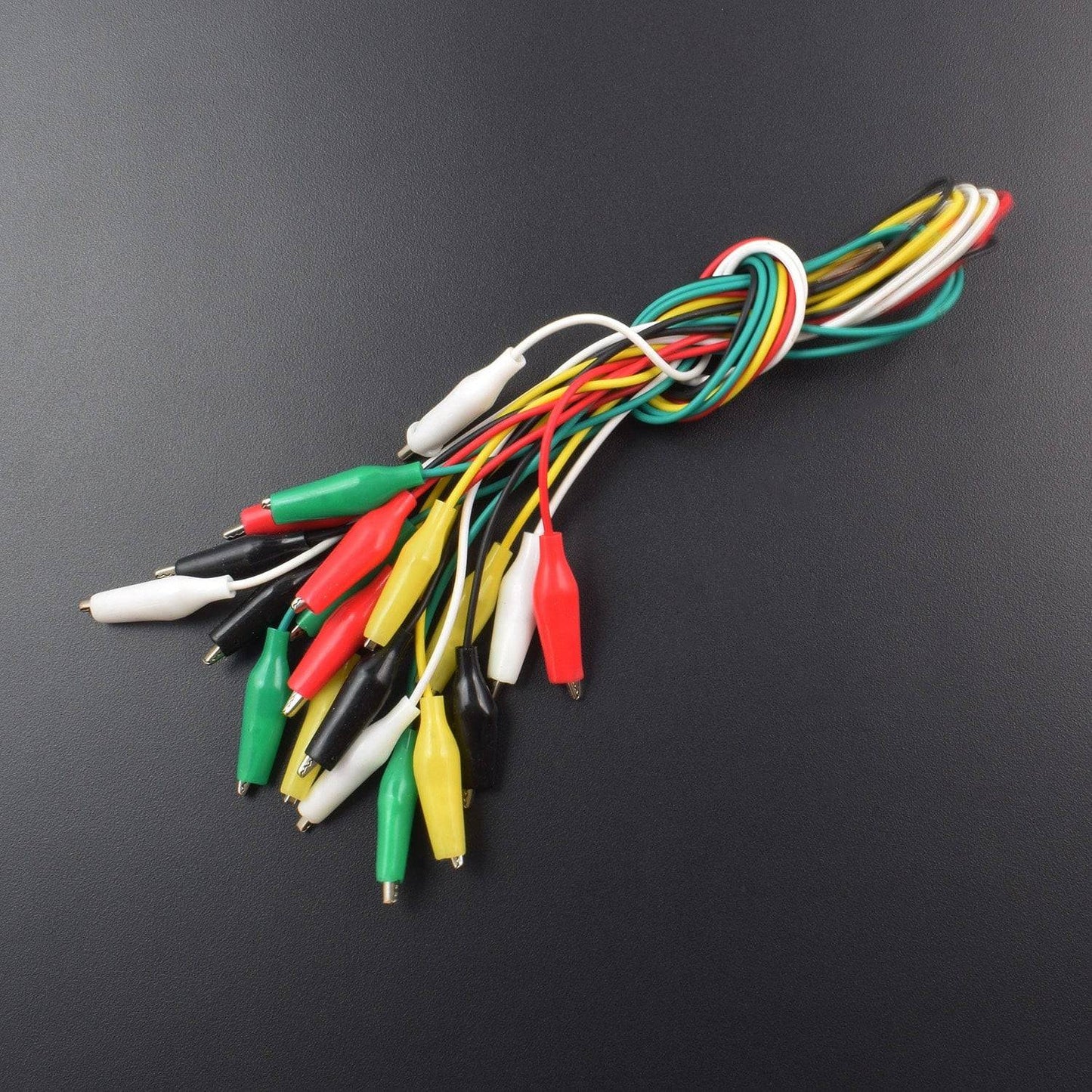 Crocodile Clips Electrical DIY Test Leads Pack of 10pcs Double-ended Alligator Clips Roach Clip - AA037 - REES52