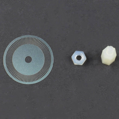 HALJIA Fotoelektrischer Encoder – 100 Linien, 5V, 22 Mm Ø, 2-Phasen-Ausgang, Für Smart-Cars & Mikrocontroller