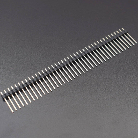 2.54 mm Pitch 40-Pin Single Row Straight Connector Long Pin Header Strip For Arduino Prototype Shield - RS2359 - REES52
