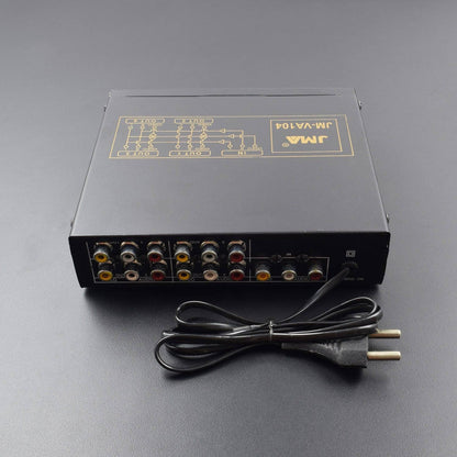 4 Way Video to Audio AMP Splitter - RK068 - REES52