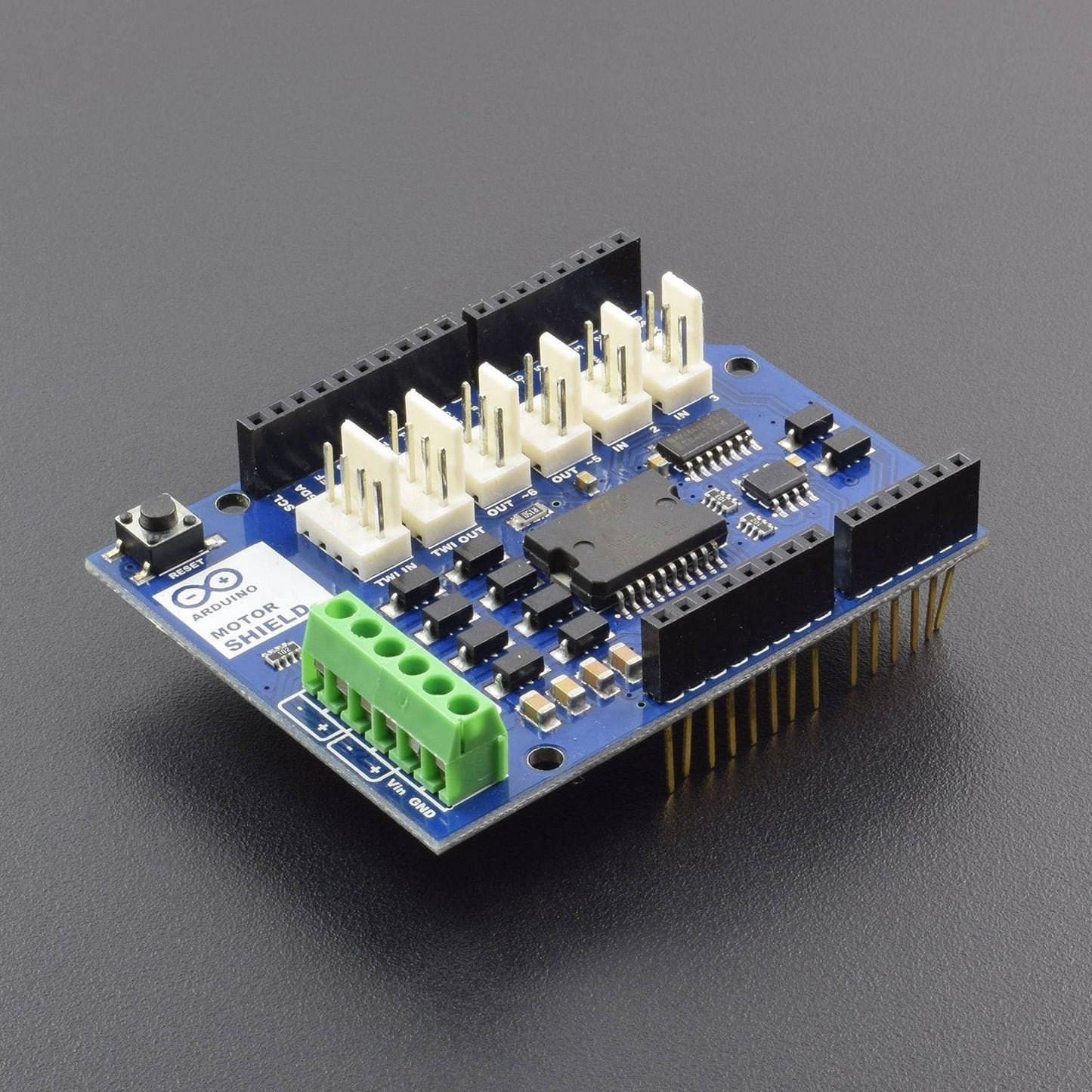 L298P Motor Driver Module H-bridge Drive Shield Expansion Board High-Power DC Stepper Motor Controller For Arduino -RC049 - REES52