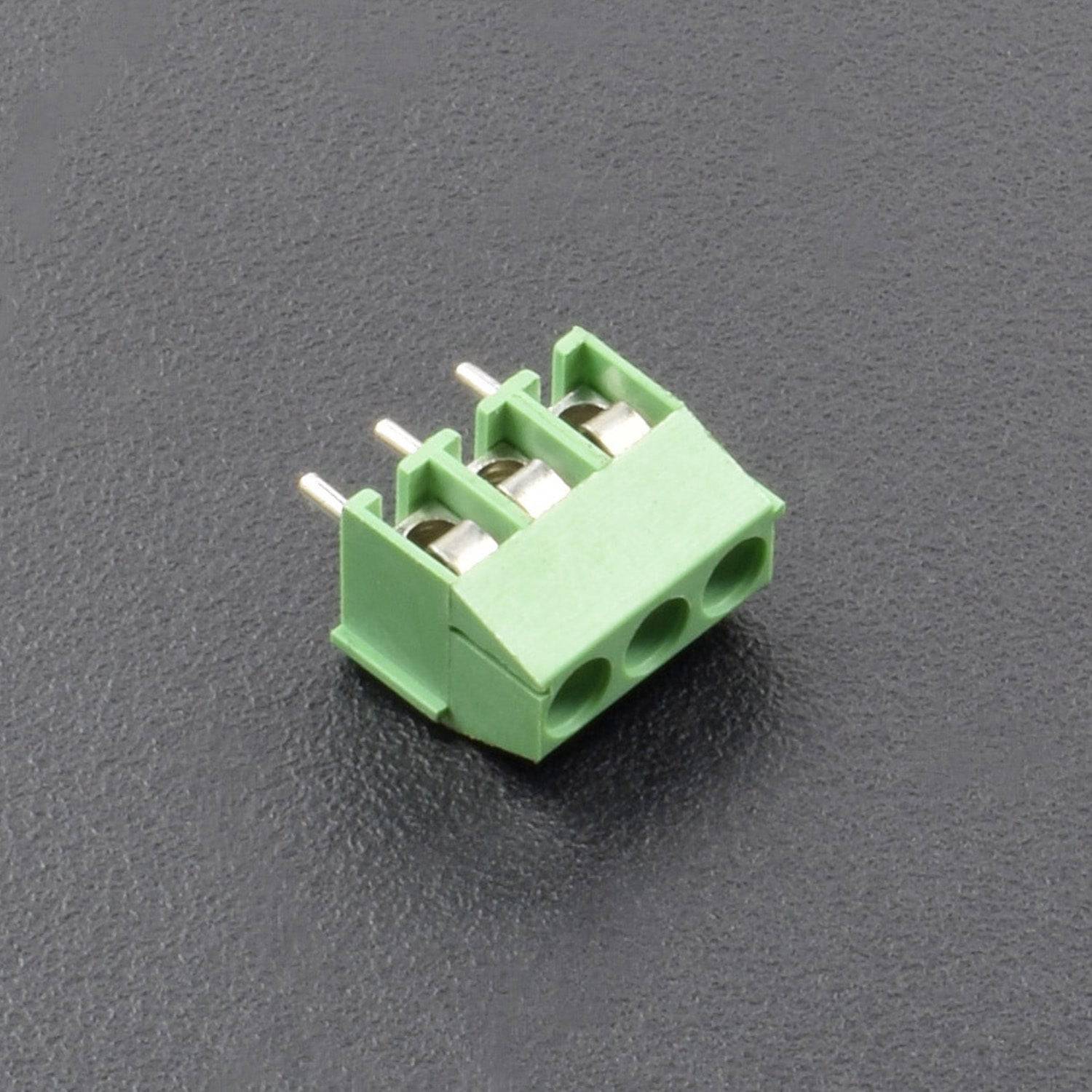 Screw Terminal Block Connector 3.5mm 3 Pin Way Green Pluggable Type - AC064 - REES52