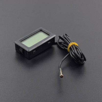 Mini LCD Digital Thermometer Sensor Wired for Room Temperature