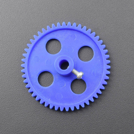 Plastic Spur/Pinion Gear Big - Blue - 6mm Circular Shaft -RC286 - REES52