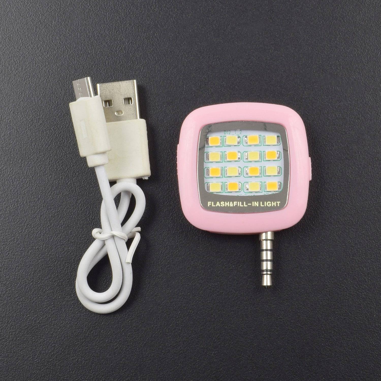 3.5mm Portable Smartphone Portable Mini 16-LED Flash Light For i-Phone-RS207 - REES52