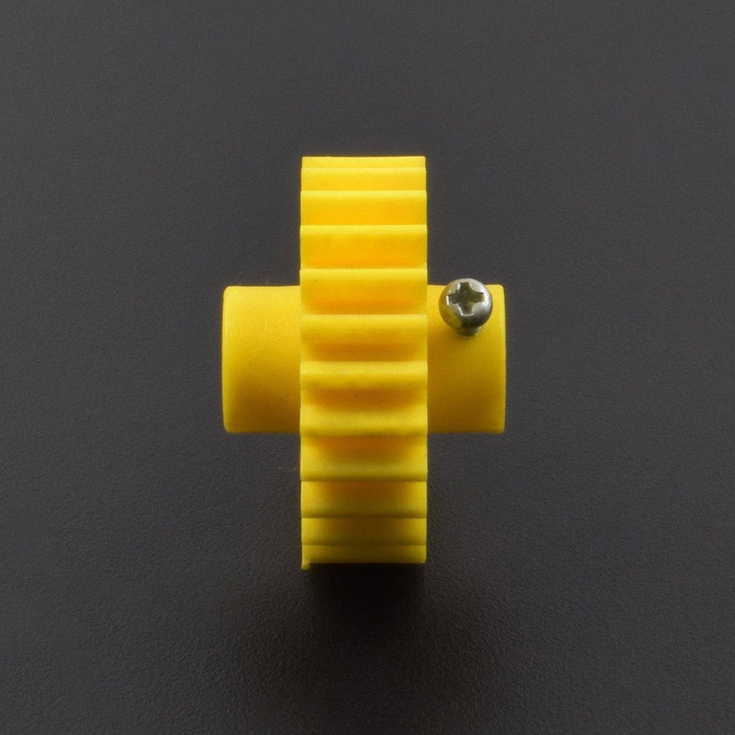 Plastic Spur Gear - Yellow - 6mm Circular Shaft - 25T -RK029 - REES52