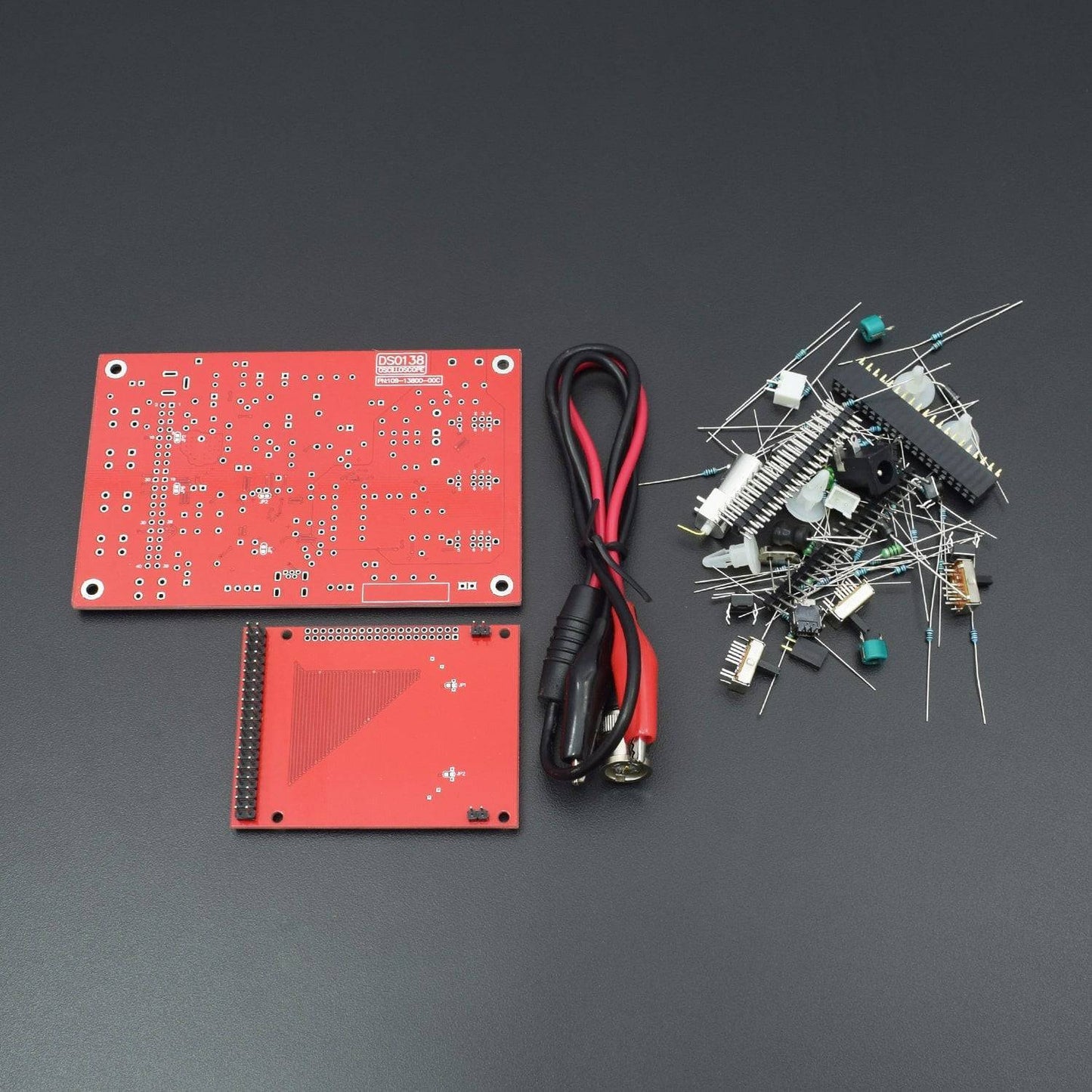 DS0138 STM32 200 KHz Digital Oscilloscope DIY Kit And Probe Unsoldered Workshop - RS184 - REES52