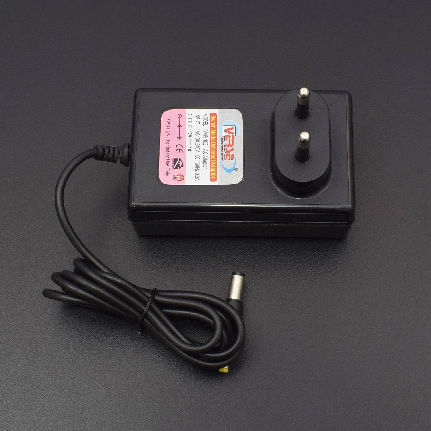 Adapter 12V 1Amp Dual (DC Pin + Sony Pin) Pin DC Power – REES52