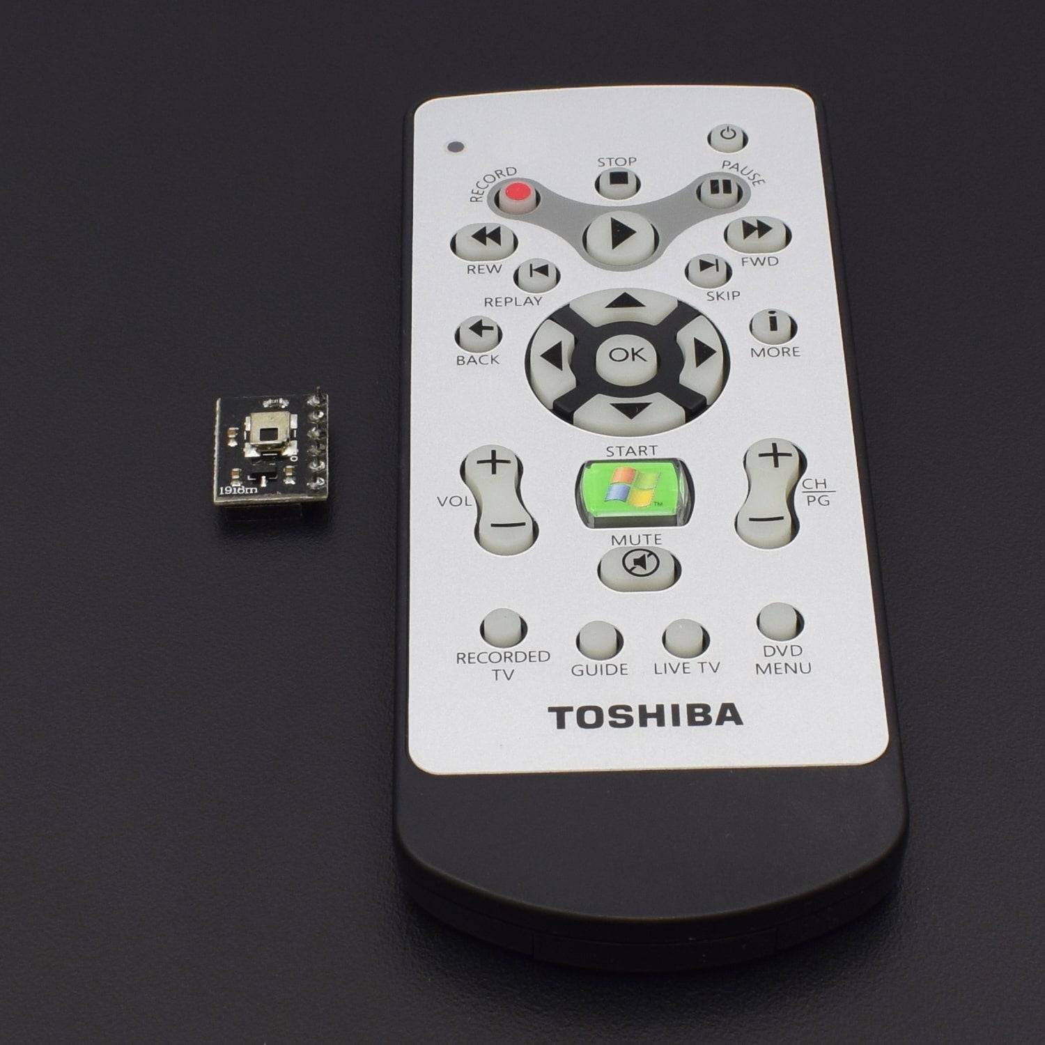 IR Remote Module for Raspberry Pi Media Remote Kit RPi Accessories for Raspberry Pi Home Theater - RS425 - REES52