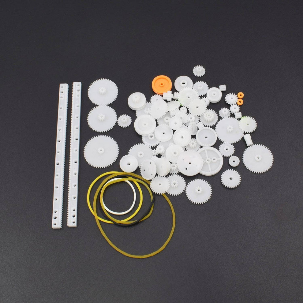 75PCS/lot Plastic Gear Rack Pulley Belt Worm Gear – REES52