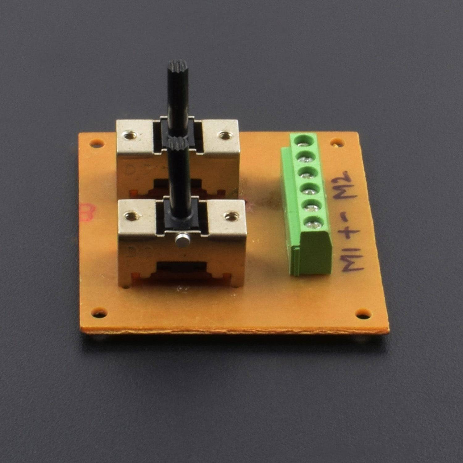DPDT Switch  Center Off Spring Loaded  PCB Mount Module - ML028 - REES52