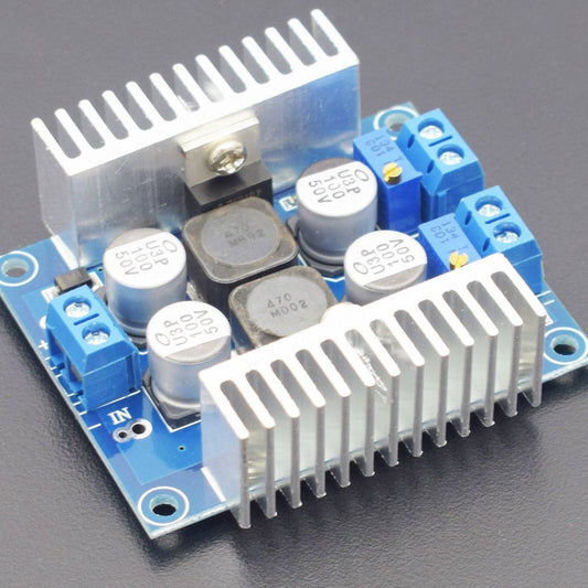 Dual Output Adjustable Buck Converter, LM2596 DC 5V-40V to DC 1.25V-35V Power Supply Module 3A Voltage Step Down- RS1834 - REES52