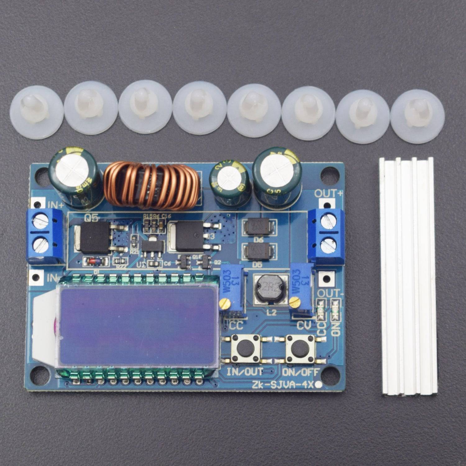 Buck Boost Converter Display, Buck-Boost Board, Adjustable Constant Current Voltage Step UP Down Voltage Regulator - RS1863 - REES52