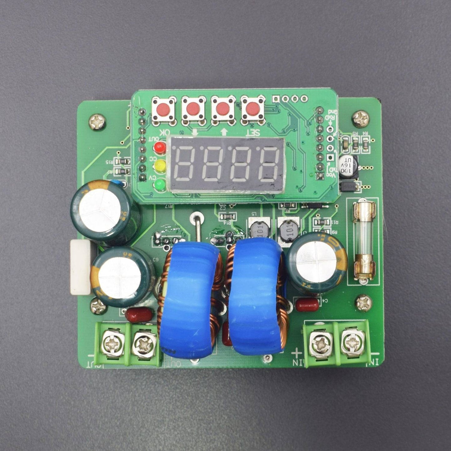 DC/DC Boost Converter, Digital-Controlled Power Supply Stabilizers 6V-40V to 8V-80V Step-up Voltage Regulator - RS1857 - REES52