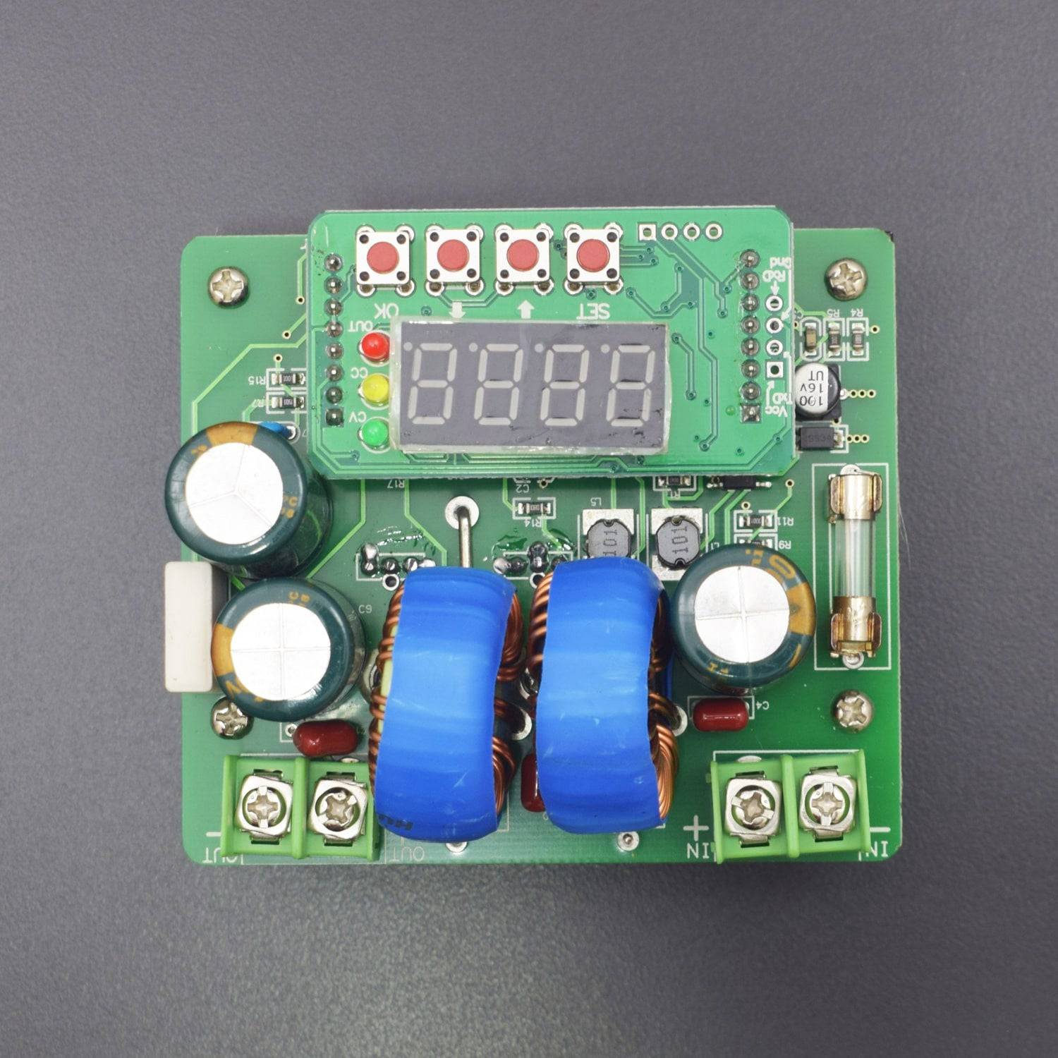 DC/DC Boost Converter, Digital-Controlled Power Supply Stabilizers 6V-40V to 8V-80V Step-up Voltage Regulator - RS1857 - REES52