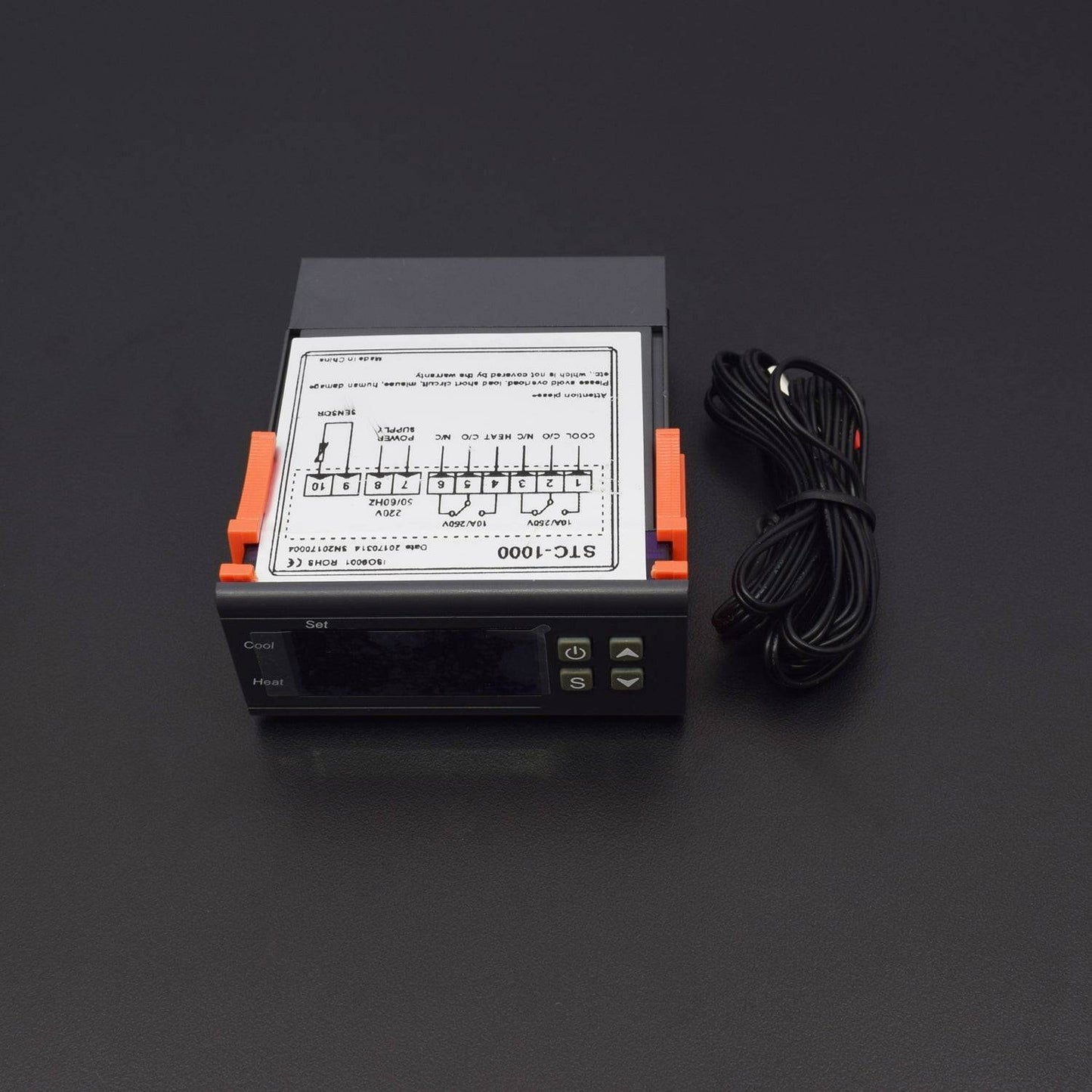 Imported AC 90V 250V Digital Temperature Controller Thermostat Mh1210W  - RS482 - REES52