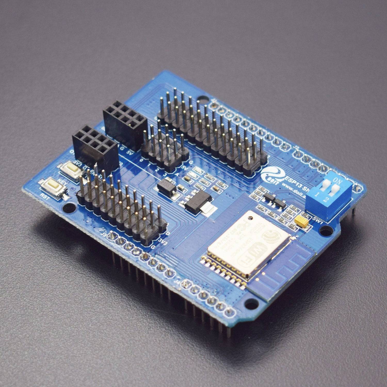 ESP8266 Web Server WiFi serial port Shield expansion ESP-13 Compatible for Arduino MEGA 2560 UNO Smart robot Car - RS1462 - REES52